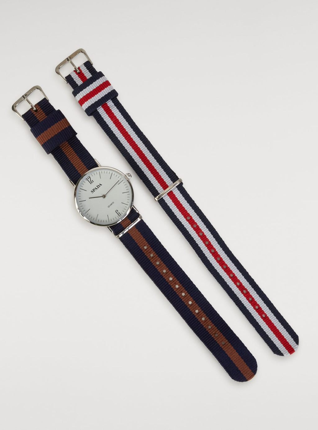 Orologio con cinturini intercambiabili