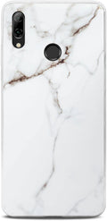 ONEFLOW Sense Case Custodia compatibile con Huawei P smart 2019, effetto marmo, protezione schermo e fotocamera, in silicone con lustrini, Passion