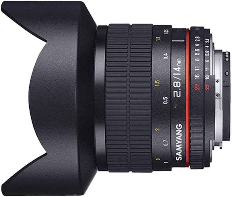 SAMYANG Obiettivo AE 14 mm f/2.8 ED IF UMC Aspherical - grandangolare per fotocamere digitali Nikon F colore: Nero