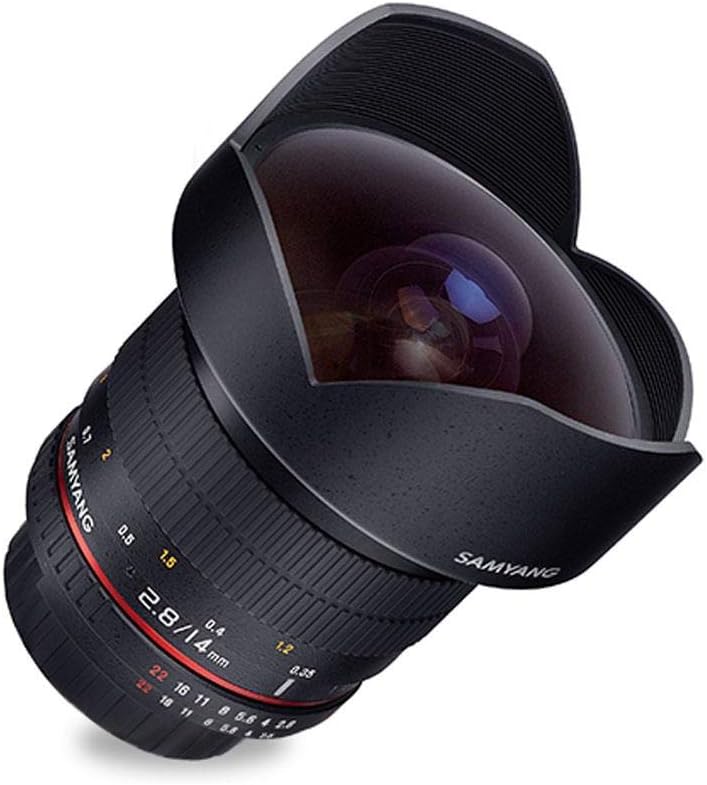 SAMYANG Obiettivo AE 14 mm f/2.8 ED IF UMC Aspherical - grandangolare per fotocamere digitali Nikon F colore: Nero