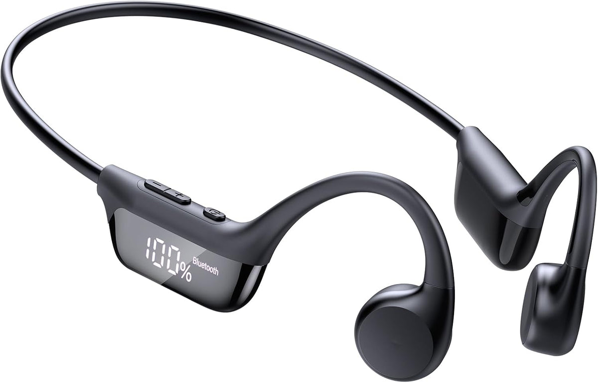 Cuffie Conduzione Ossea Bluetooth 6.0 Cuffie Open Ear Wireless Auricolari