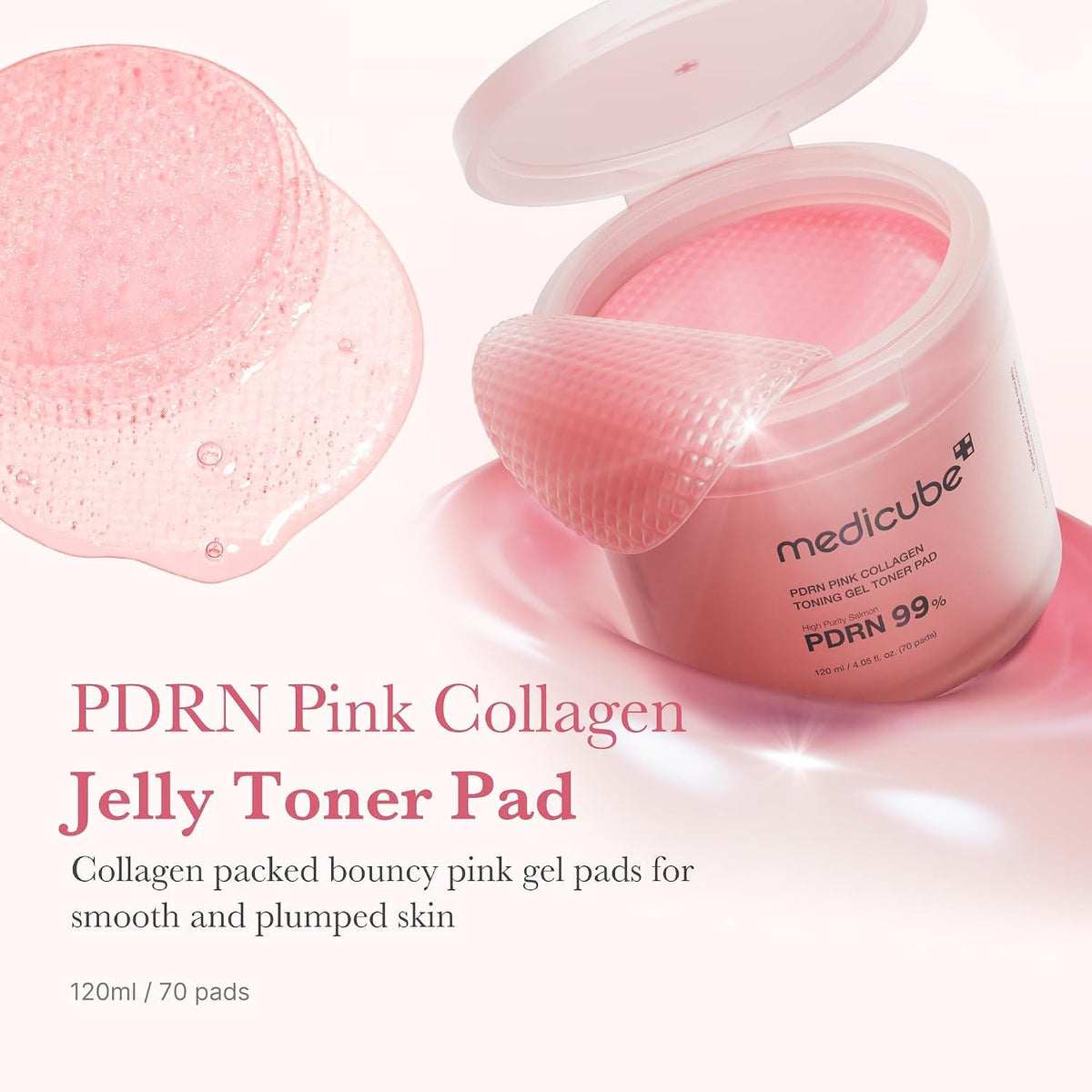 medicube Toner Pads Kojic Acid Turmeric Clarifying Toner Pad