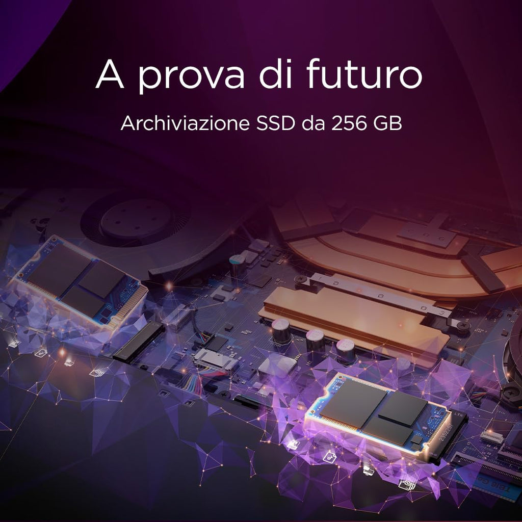 Lenovo IdeaPad Slim 3 Notebook 15" IPS, Intel Core 5 320, RAM 16GB, 512GB SSD, Windows 11 Home, WiFi 6, Laptop per Casa, Ufficio, Studio, Multitasking, Uso Quotidiano - Caricatore non incluso