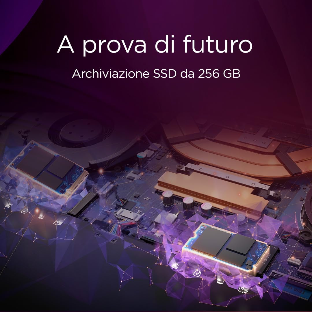 Lenovo IdeaPad Slim 3 Notebook 15" IPS, Intel Core 5 320, RAM 16GB, 512GB SSD, Windows 11 Home, WiFi 6, Laptop per Casa, Ufficio, Studio, Multitasking, Uso Quotidiano - Caricatore non incluso