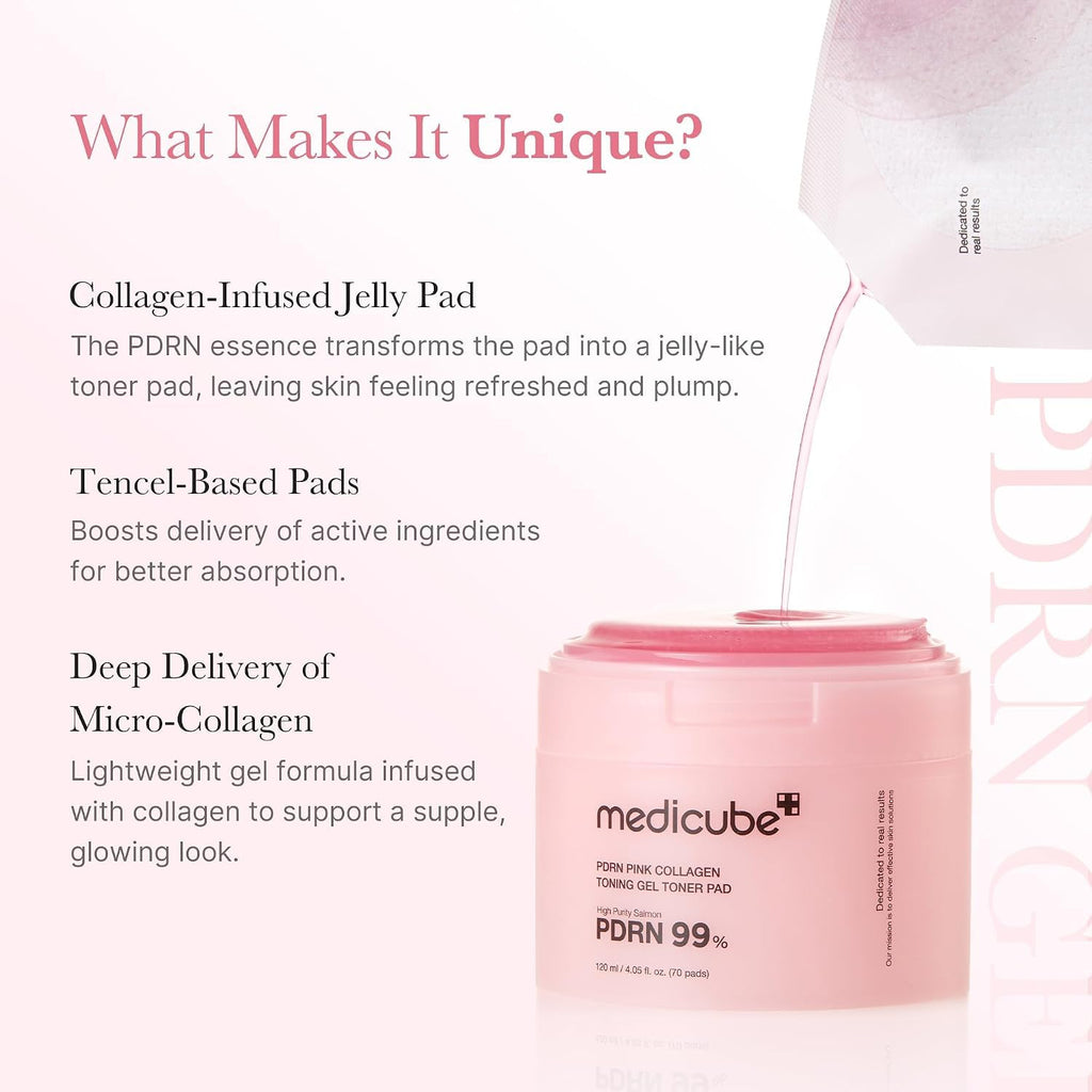 medicube Toner Pads Kojic Acid Turmeric Clarifying Toner Pad