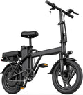 Bicicletta elettrica per adulti, bicicletta elettrica pieghevole da 14 pollici, batteria rimovibile da 48 V e 15,6 Ah, autonomia di 60-80 km, ideale per adolescenti e adulti per gli spostamenti urbani