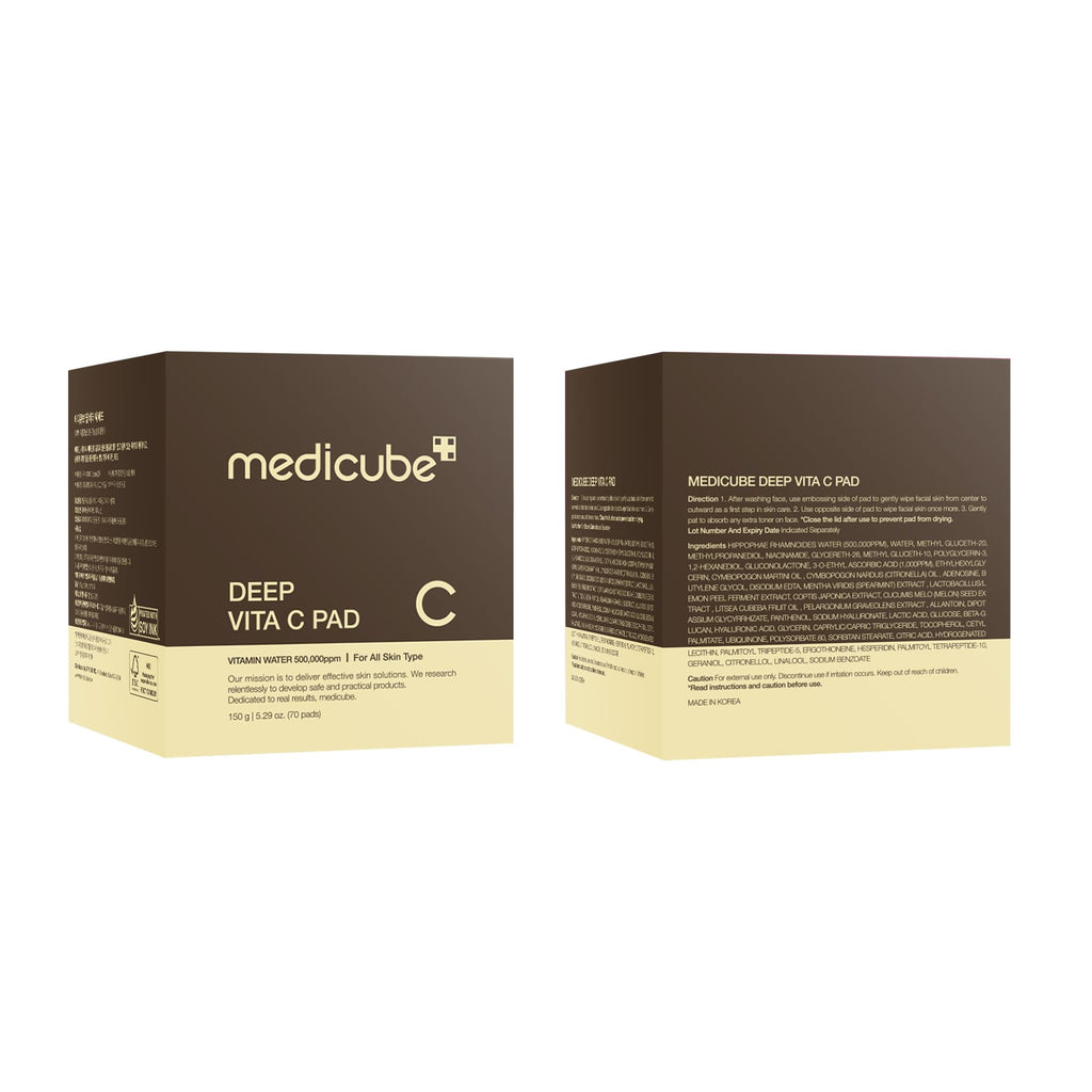 medicube Toner Pads Kojic Acid Turmeric Clarifying Toner Pad