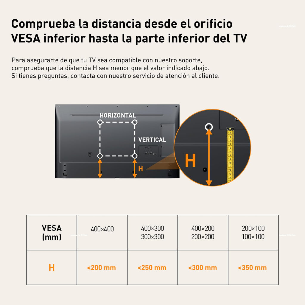Supporto Girevole da Tavolo per TV da 26-60 Pollici - Piedistallo per TV Regolabile in Altezza con Base in Vetro Temperato, VESA Max 400x400mm, Fino a 40 kg