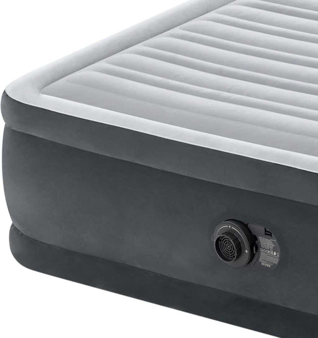 Intex 64414ND - Materasso Dura-Beam Comfort Plush Elevated Matrimoniale, 152x203x46 cm