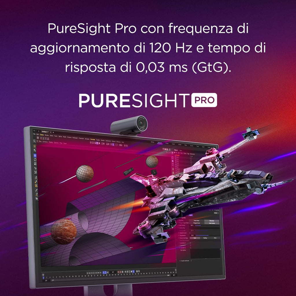Lenovo L27-45 Monitor IPS 27" Full HD, 144Hz, 1ms, Altoparlanti integrati, HDMI e VGA, Ideale per Gaming, Studio e Home Office, VESA 100x100mm, AMD FreeSync, Inclinazione Regolabile