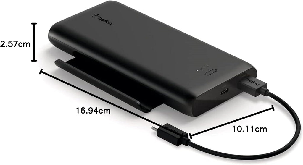 Belkin BoostCharge Power Bank 10000mAh con Porte USB-C e USB-A - Rosa