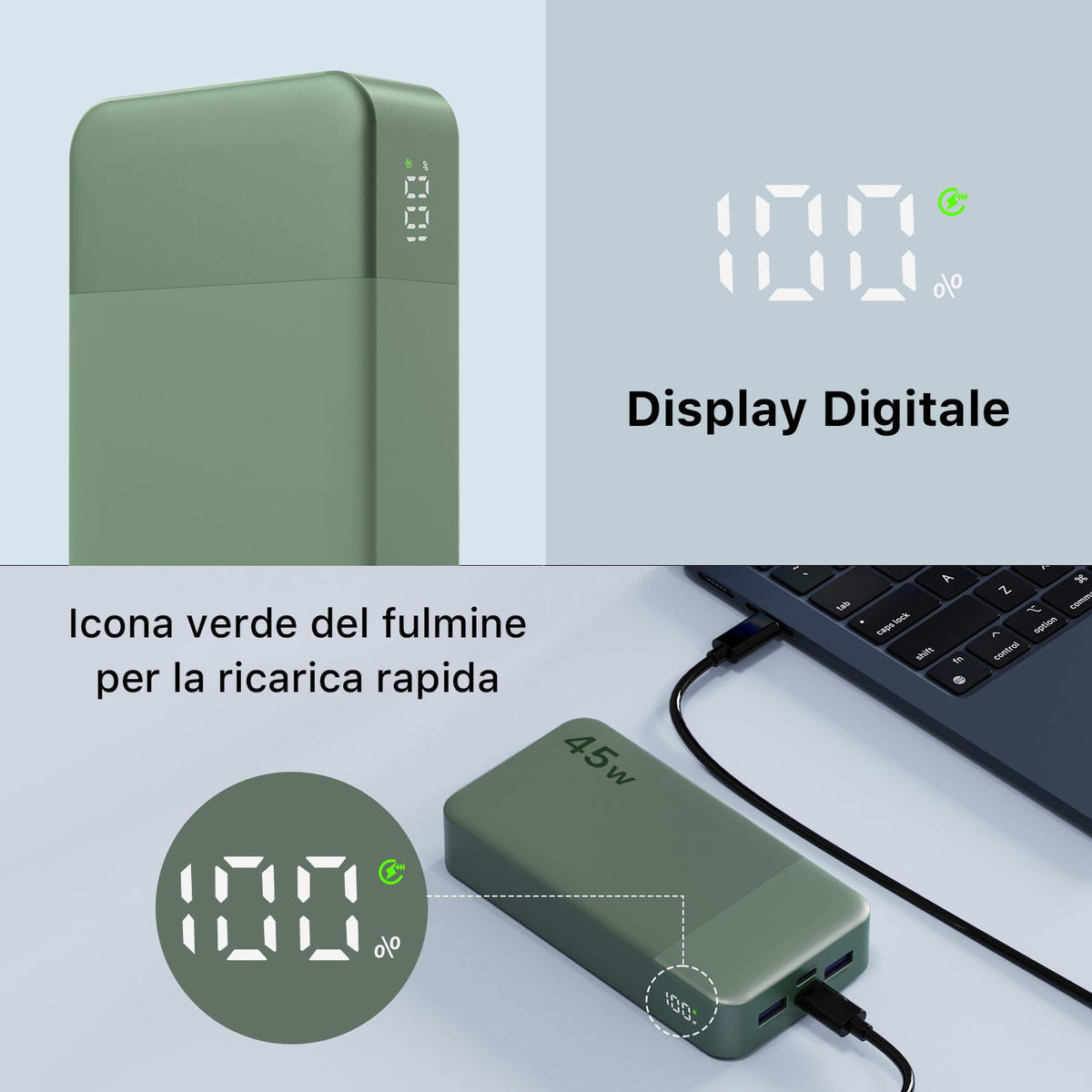 NOBIS 20000mAh 45W Power Bank