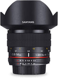 SAMYANG Obiettivo AE 14 mm f/2.8 ED IF UMC Aspherical - grandangolare per fotocamere digitali Nikon F colore: Nero