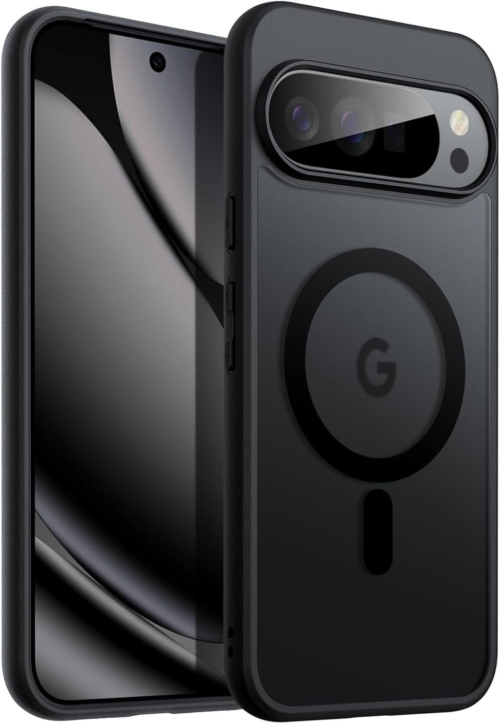 JETech Cover Magnetica per Google Pixel 10/10 Pro, Nero Ossidiana