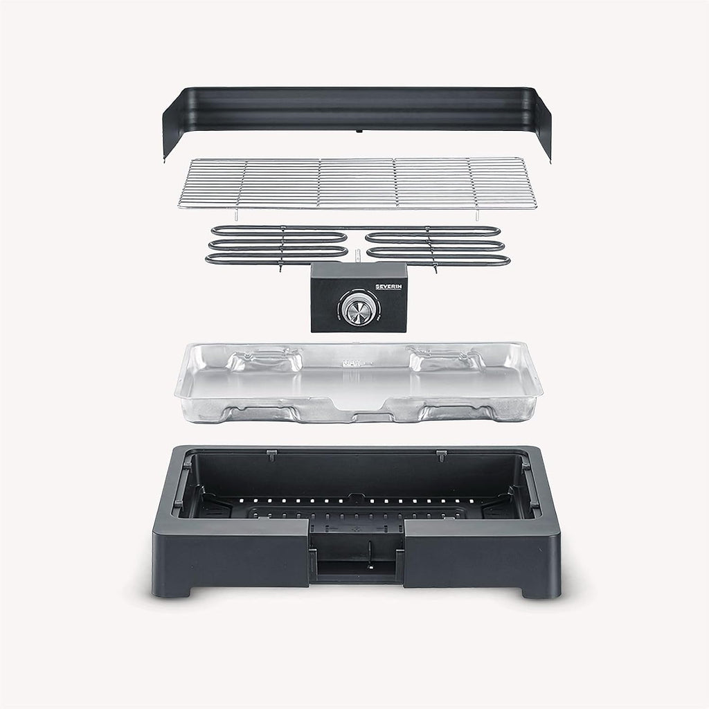 SEVERIN Barbecue Elettrico da Tavolo 2200W - PG 8565