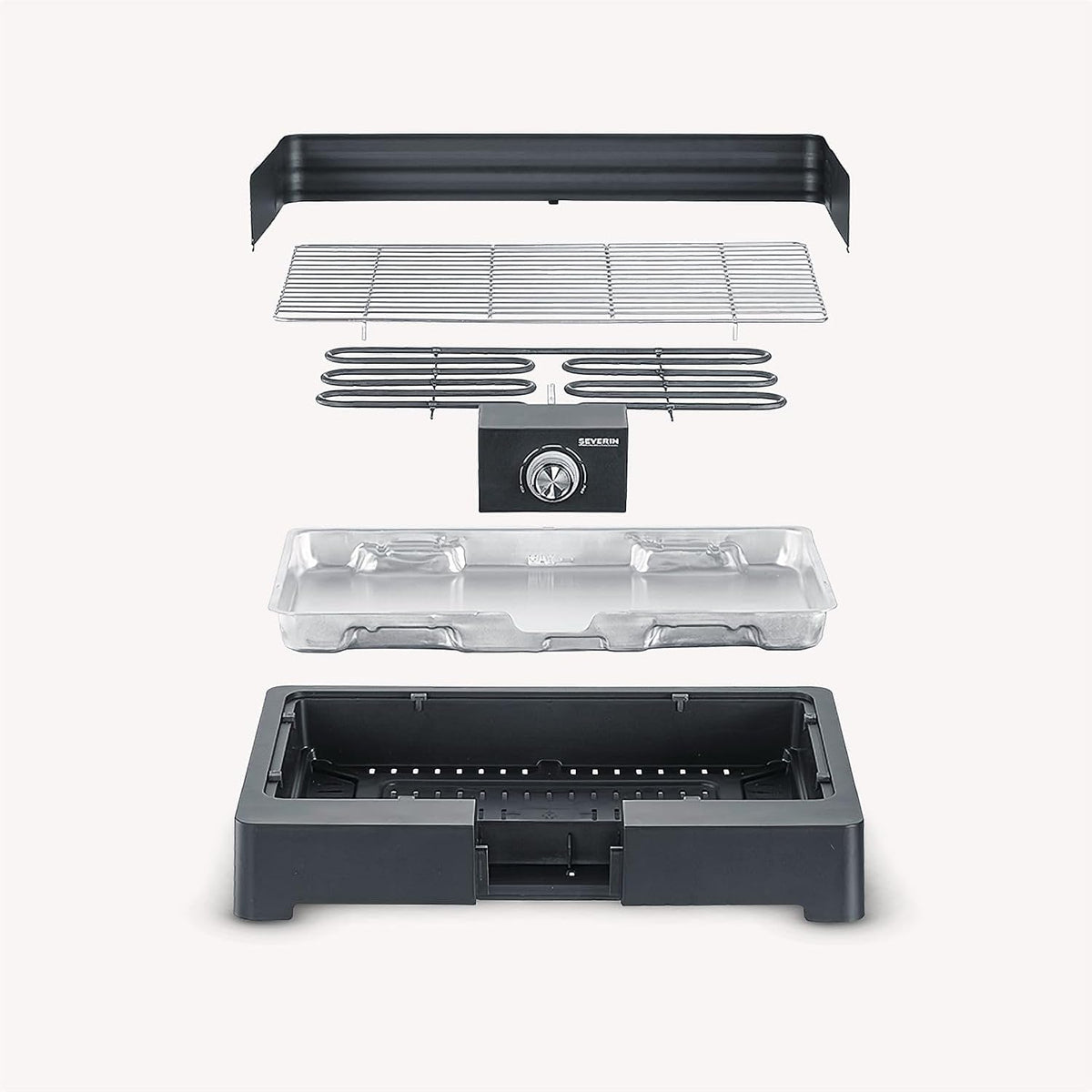 SEVERIN Barbecue Elettrico da Tavolo 2200W - PG 8565