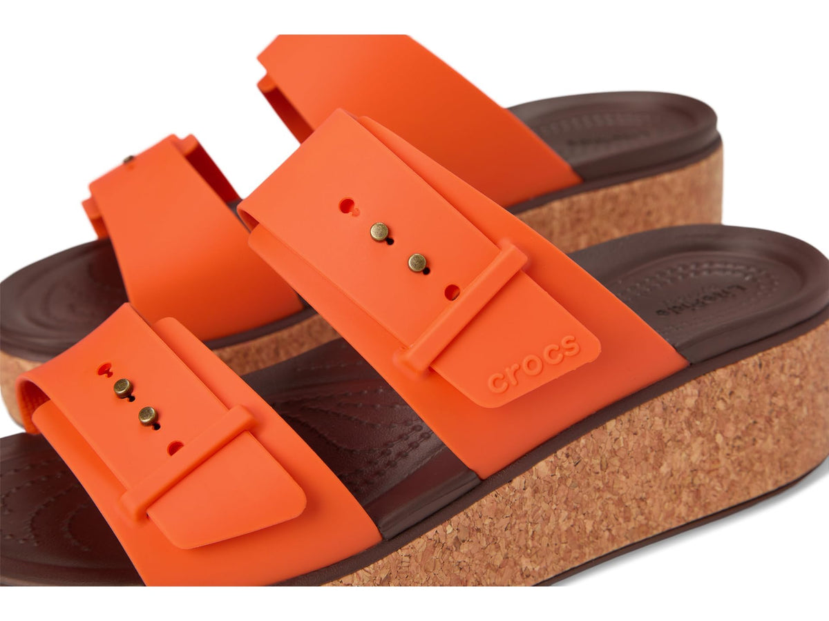 Crocs Brooklyn Cork Buckle, Sandali Donna