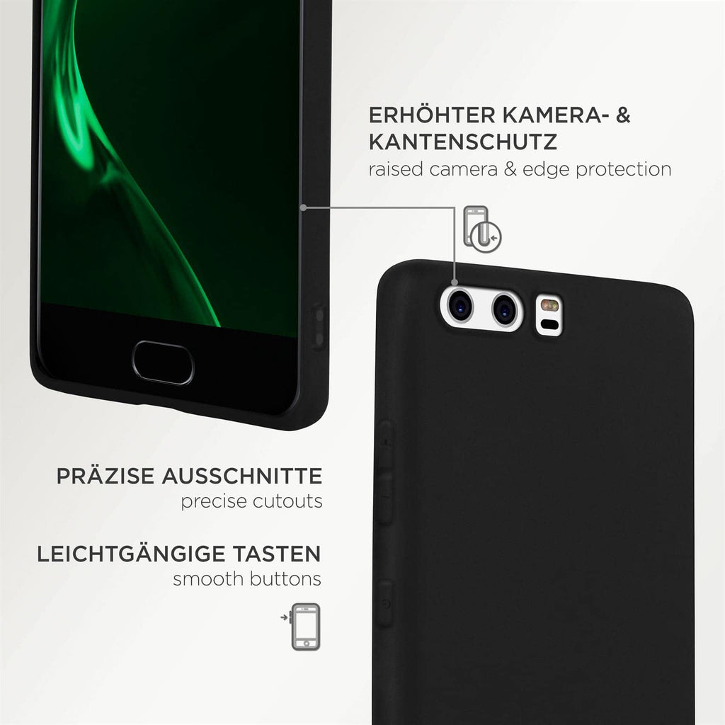 OneFlow Cover Flessibile SlimShield PRO Compatibile con Huawei P10 Lite | Silicone e TPU, Bianco