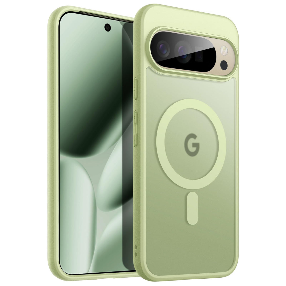 JETech Cover Magnetica per Google Pixel 10/10 Pro, Nero Ossidiana
