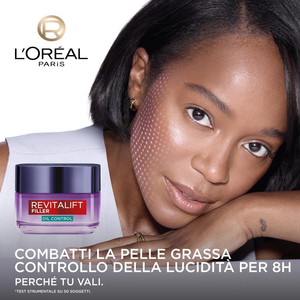 L'Oréal Paris Contorno Occhi Revitalift Filler, Azione Antirughe Rivolumizzante con Acido Ialuronico Concentrato, 15 ml