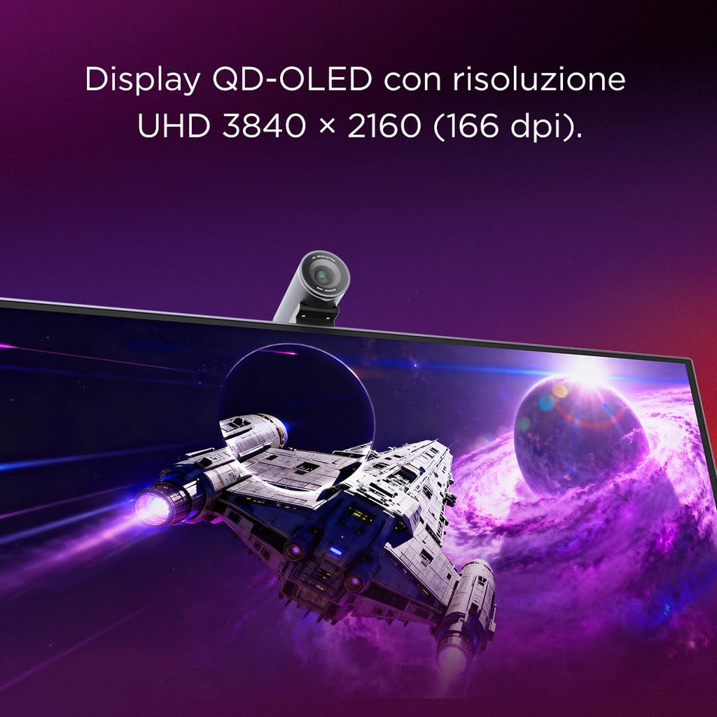 Lenovo L27-45 Monitor IPS 27" Full HD, 144Hz, 1ms, Altoparlanti integrati, HDMI e VGA, Ideale per Gaming, Studio e Home Office, VESA 100x100mm, AMD FreeSync, Inclinazione Regolabile