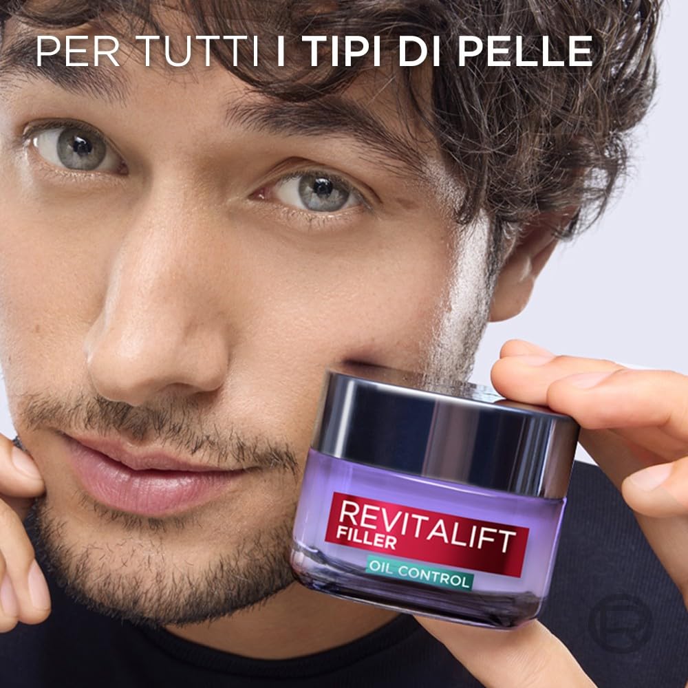 L'Oréal Paris Contorno Occhi Revitalift Filler, Azione Antirughe Rivolumizzante con Acido Ialuronico Concentrato, 15 ml
