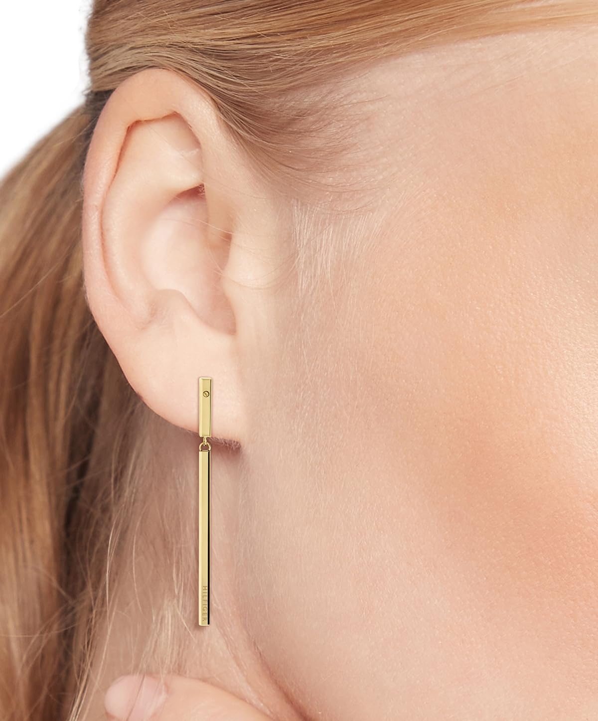 Tommy Hilfiger Jewelry Orecchini Pendenti da Donna in Acciaio Inossidabile - Disponibile in Argento o Oro