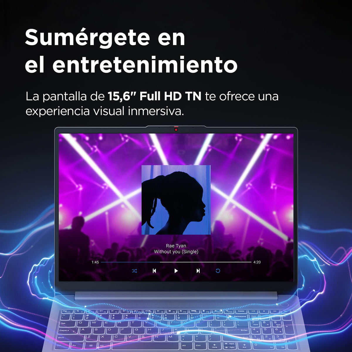 Lenovo IdeaPad Slim 3 Notebook 15" IPS, Intel Core 5 320, RAM 16GB, 512GB SSD, Windows 11 Home, WiFi 6, Laptop per Casa, Ufficio, Studio, Multitasking, Uso Quotidiano - Caricatore non incluso