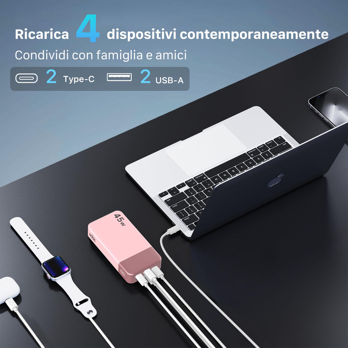 NOBIS 20000mAh 45W Power Bank