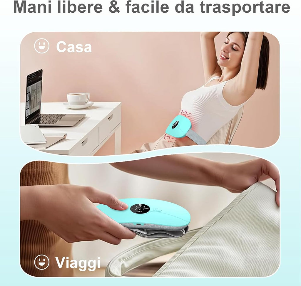 Portatile Fascia Riscaldante dolori mestruali, Cuscinetto Mestruale