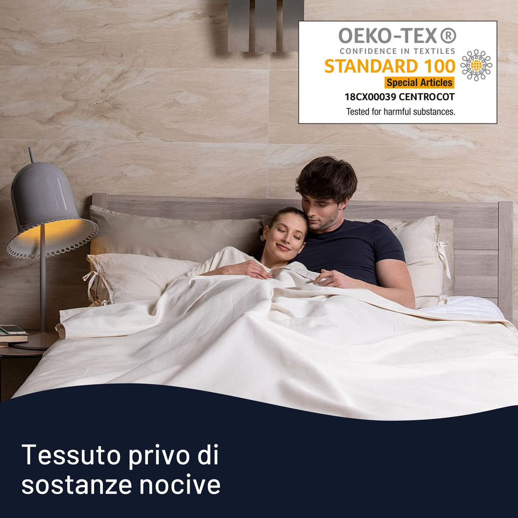 Imetec Scaldasonno Adapto – Scaldaletto singolo 150x80 cotone