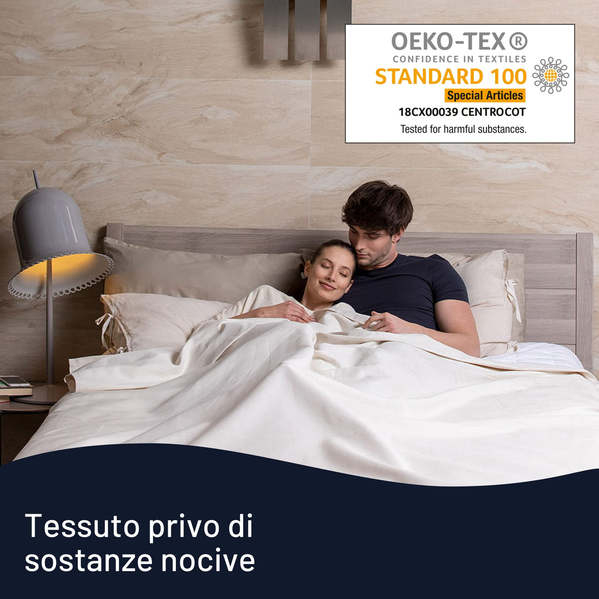 Imetec Scaldasonno Adapto – Scaldaletto singolo 150x80 cotone