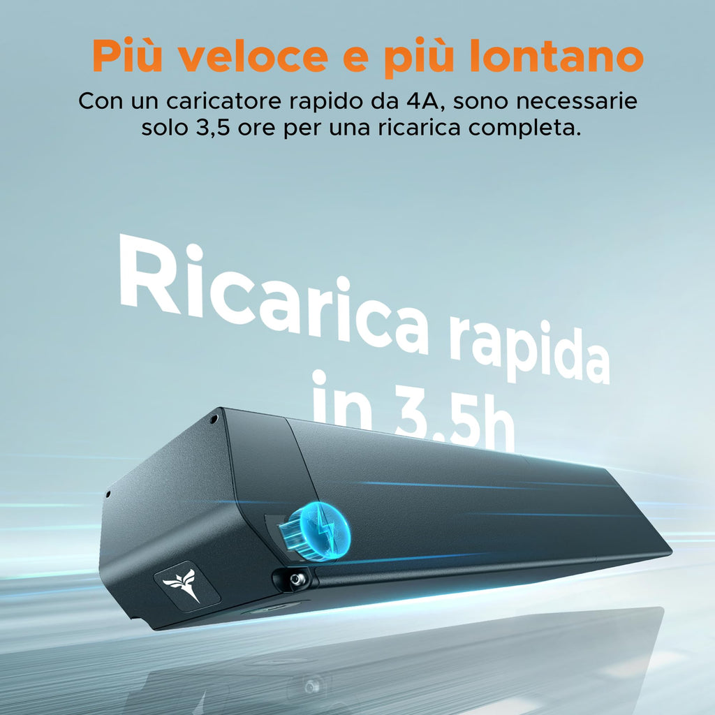 ENGWE EP-2 3.0 BOOST Bici Elettrica Pieghevole, Batteria Da 48 V 13,5Ah