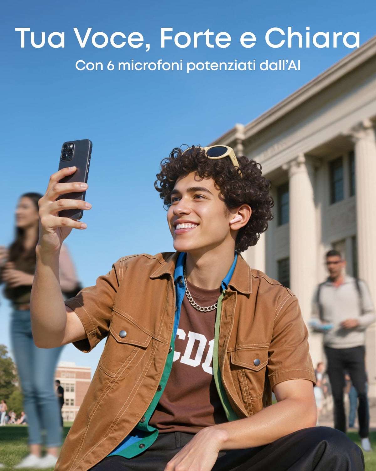 Soundcore di Anker P31i Cuffie Bluetooth con Cancellazione Adattiva Rumore