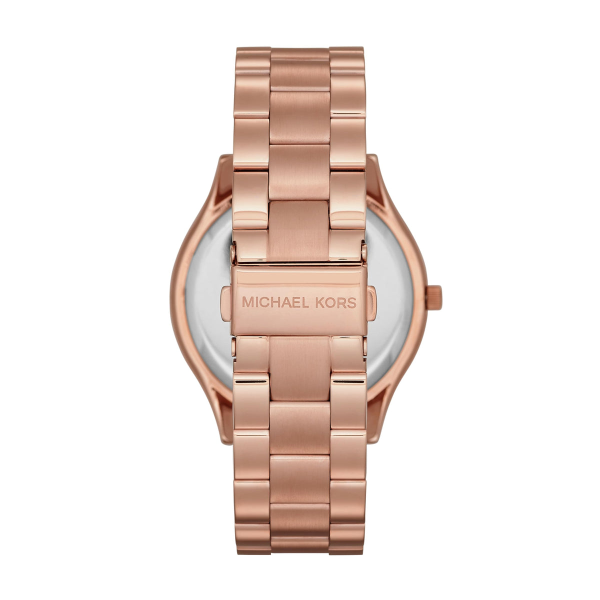 Michael Kors Orologio Slim Runway da donna, movimento al quarzo a tre lancette da 42 mm con cinturino in acciaio inossidabile
