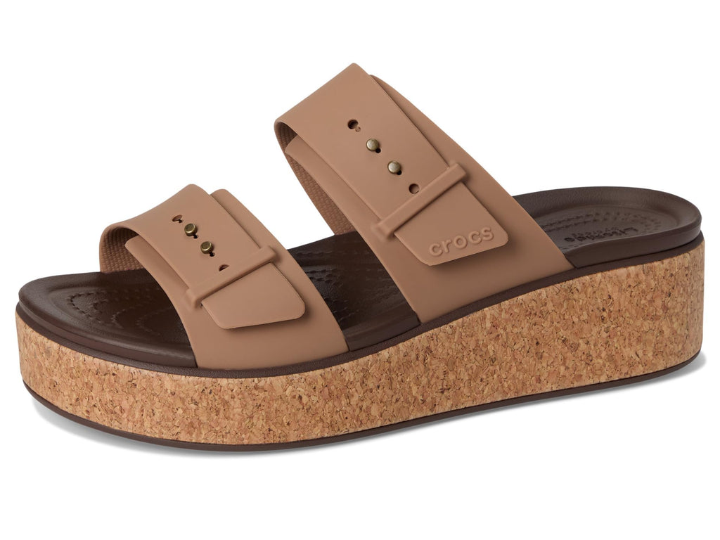 Crocs Brooklyn Cork Buckle, Sandali Donna