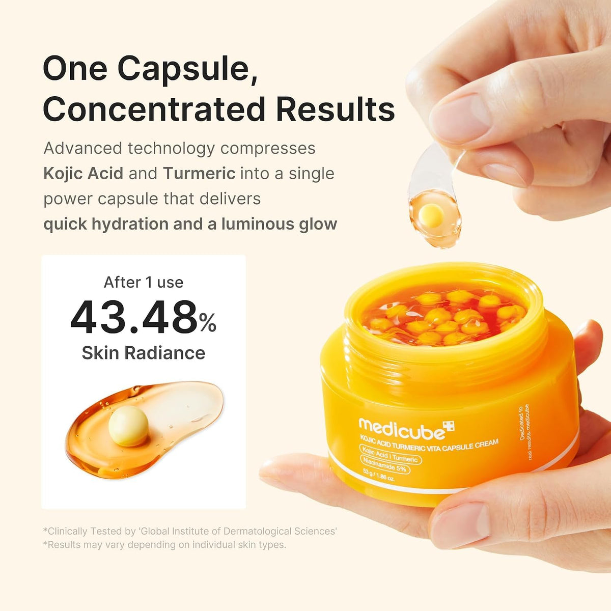 medicube Capsule Cream with TXA + Niacinamide