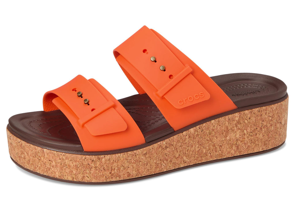 Crocs Brooklyn Cork Buckle, Sandali Donna