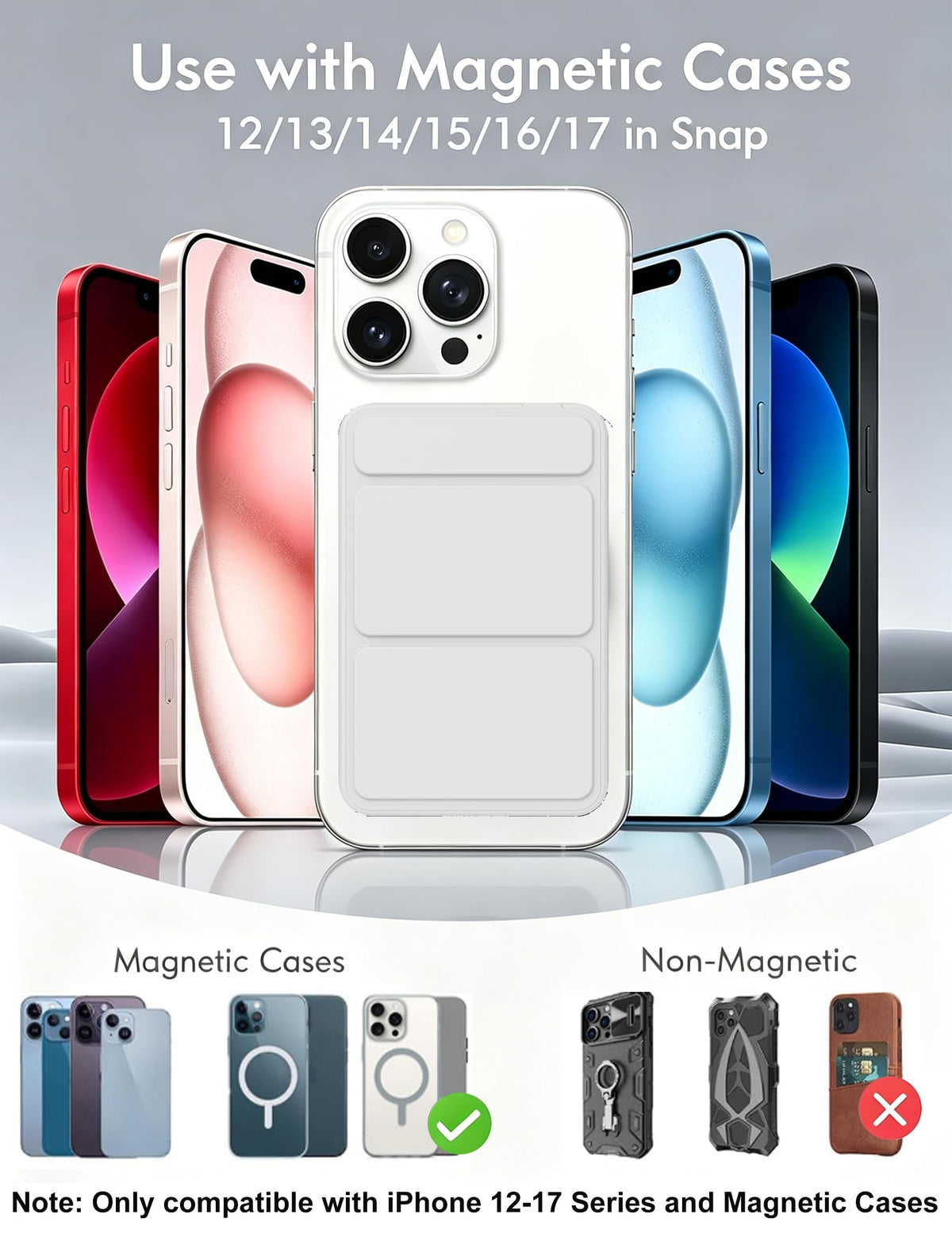 per Magsafe Powerbank 10000mAh,Power bank per iPhone con Supporto