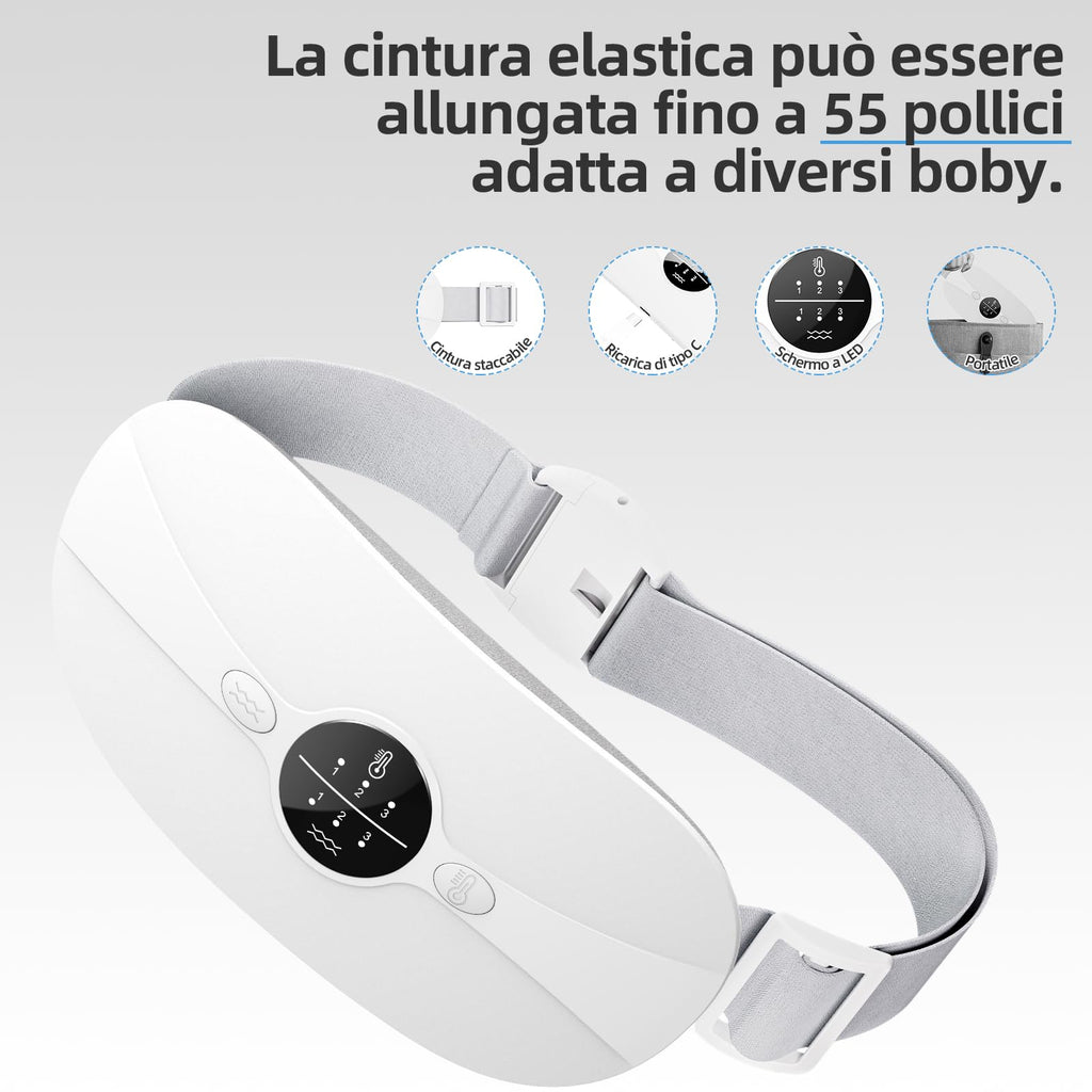 Portatile Fascia Riscaldante dolori mestruali, Cuscinetto Mestruale