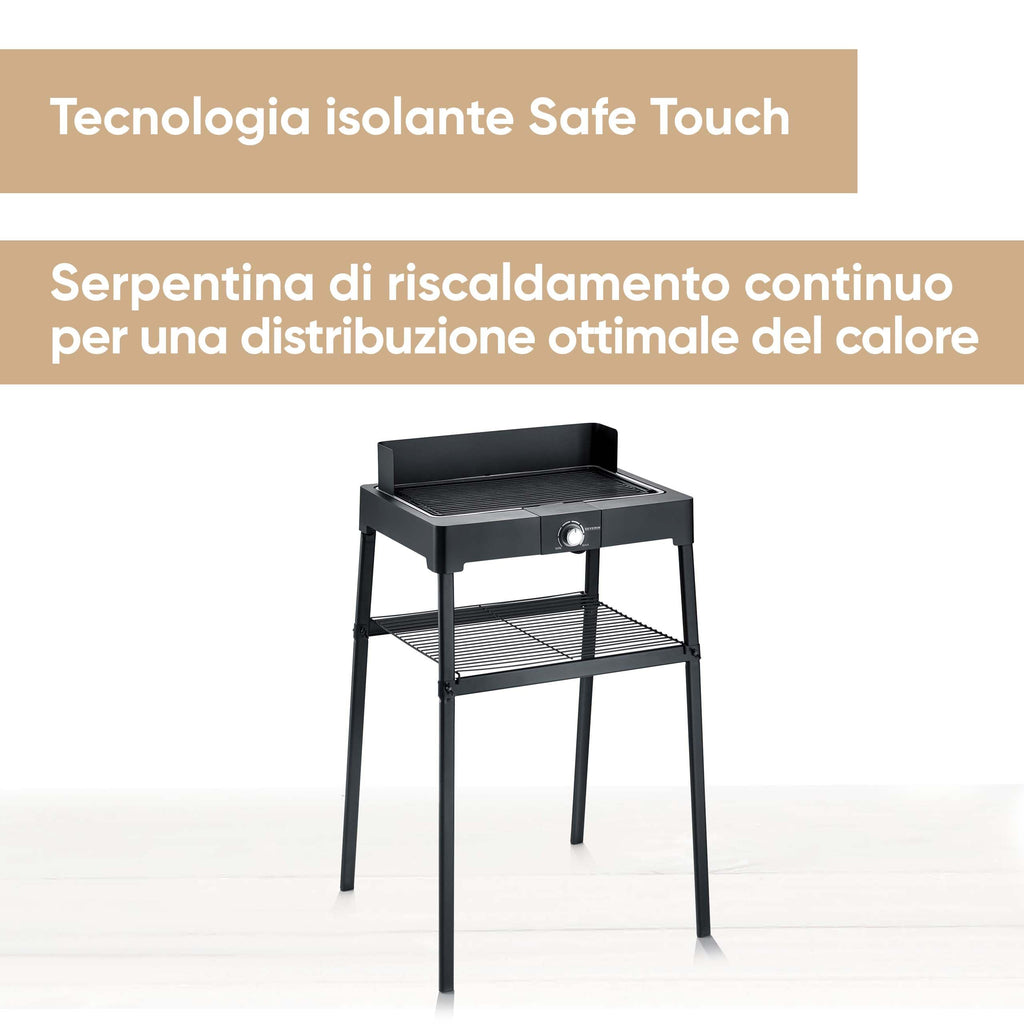 SEVERIN Barbecue Elettrico da Tavolo 2200W - PG 8565