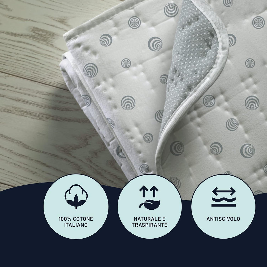 Imetec Scaldasonno Adapto – Scaldaletto singolo 150x80 cotone
