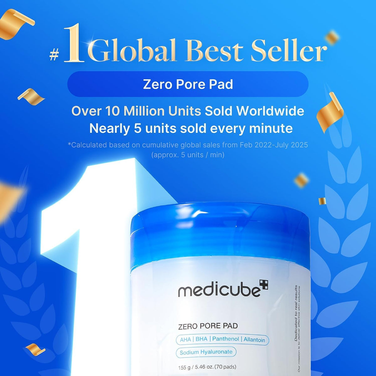 medicube Toner Pads Kojic Acid Turmeric Clarifying Toner Pad