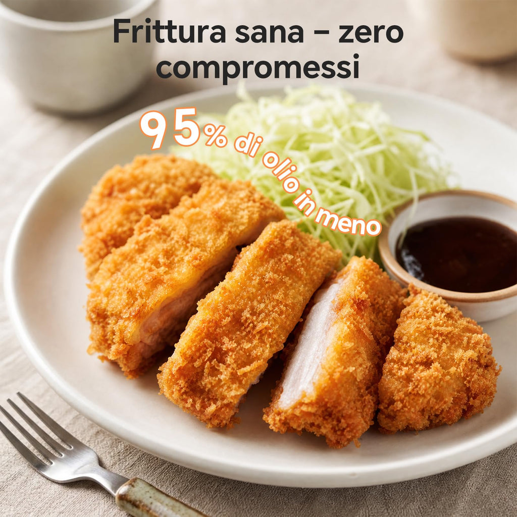 Friggitrice ad Aria 12L | Friggitrice Aria XXL Modalità Flessibile 1 o 2 Zone, 2600W Doppia Resistenza Controllo Indipendente Finestra & Luce Interna, Air Fryer Grande 8-in-1 Touch Control Ricettario