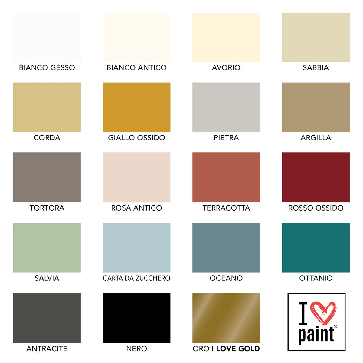 I LOVE paint Cera Trasparente per Chalk Paint e Legno 375ml - Non Altera il Colore Originale - Perfetta per Superfici Porose e Restauro - Con Cera d'Api e Cere Nobili
