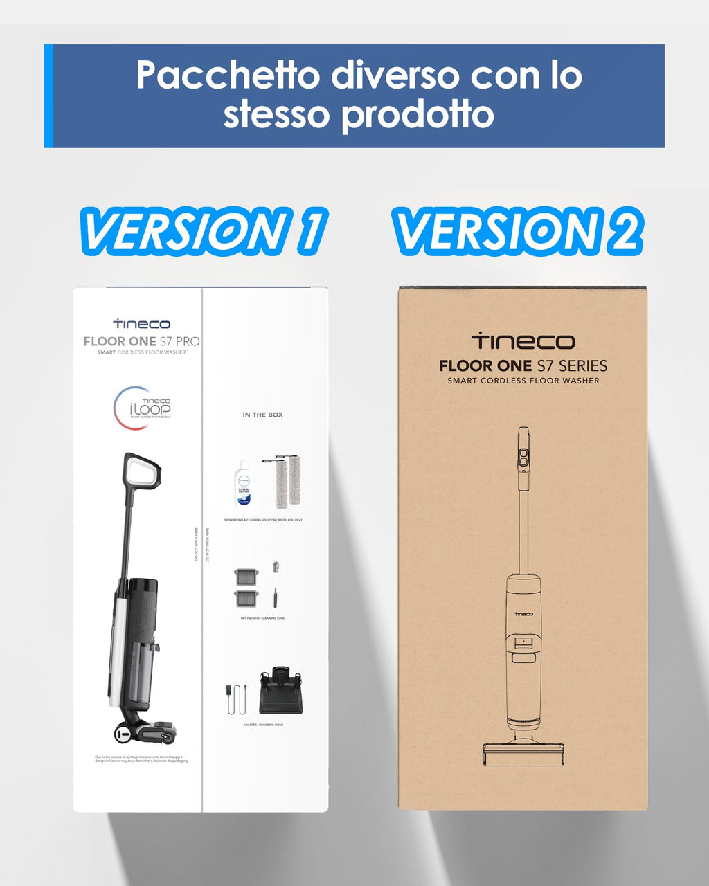 Tineco Floor ONE S7 Stretch Ultra Lavapavimenti aspirapolvere senza fili