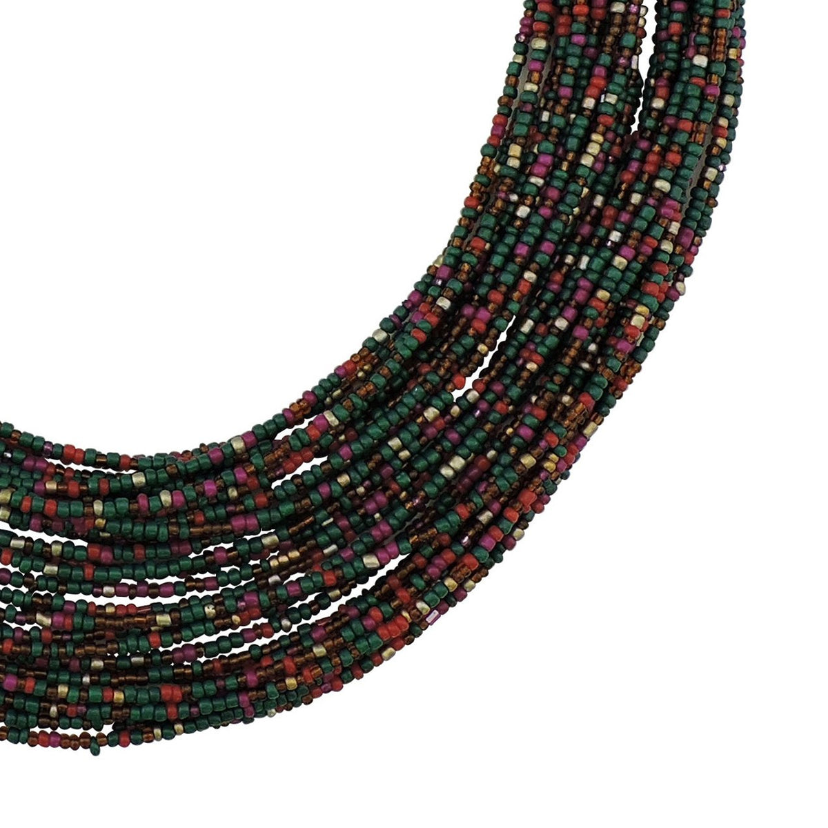 Bocar Multi Layer Chunky Bavaglino dichiarazione perle semi, collare collana per donne regalo (NK-10351)