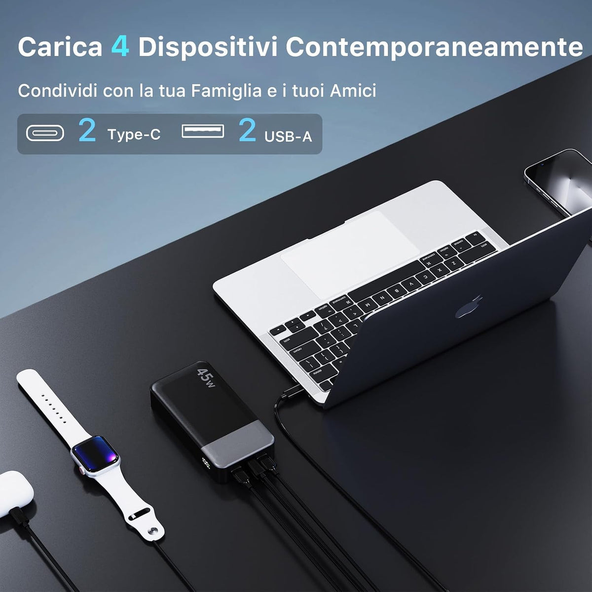 NOBIS 20000mAh 45W Power Bank