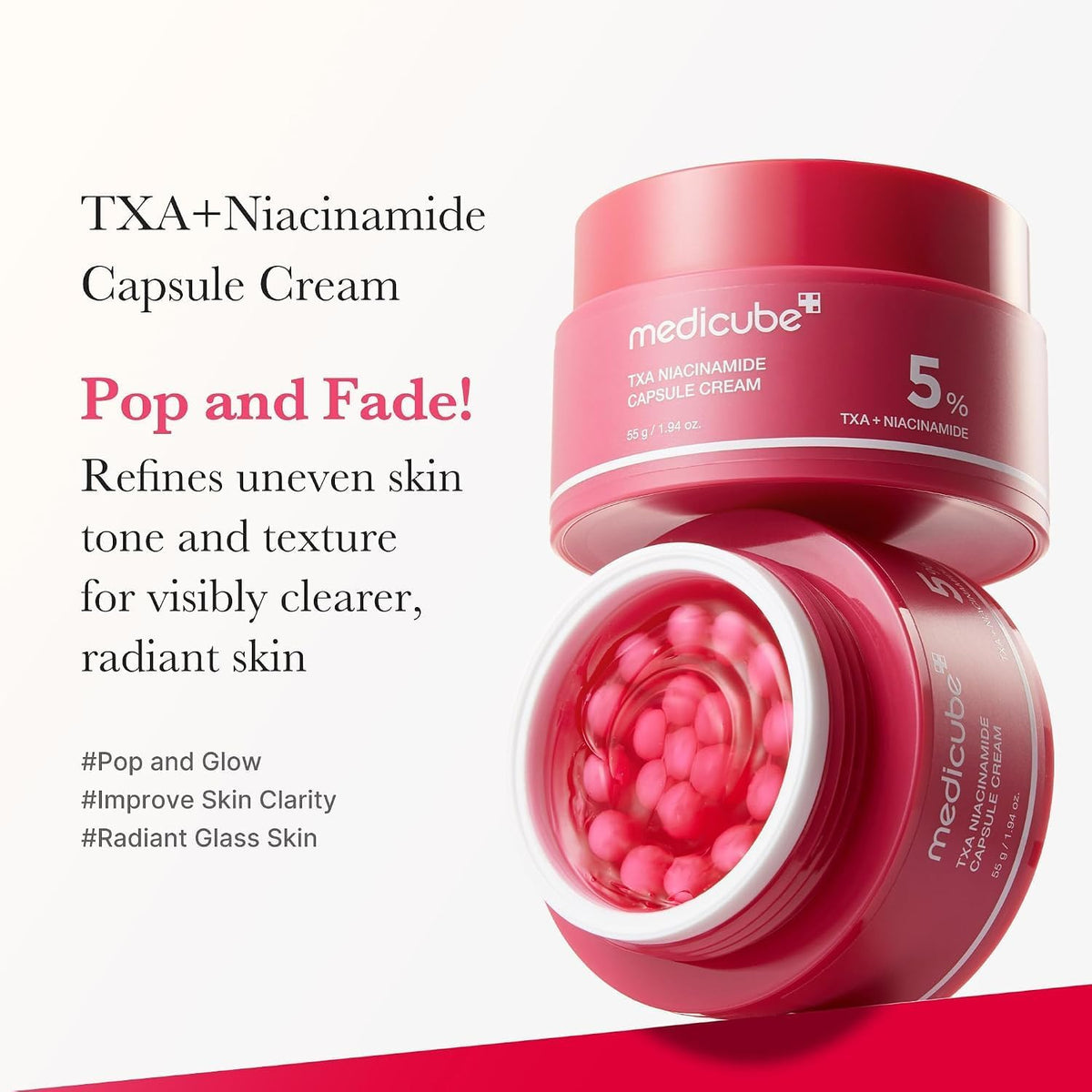 medicube Capsule Cream with TXA + Niacinamide