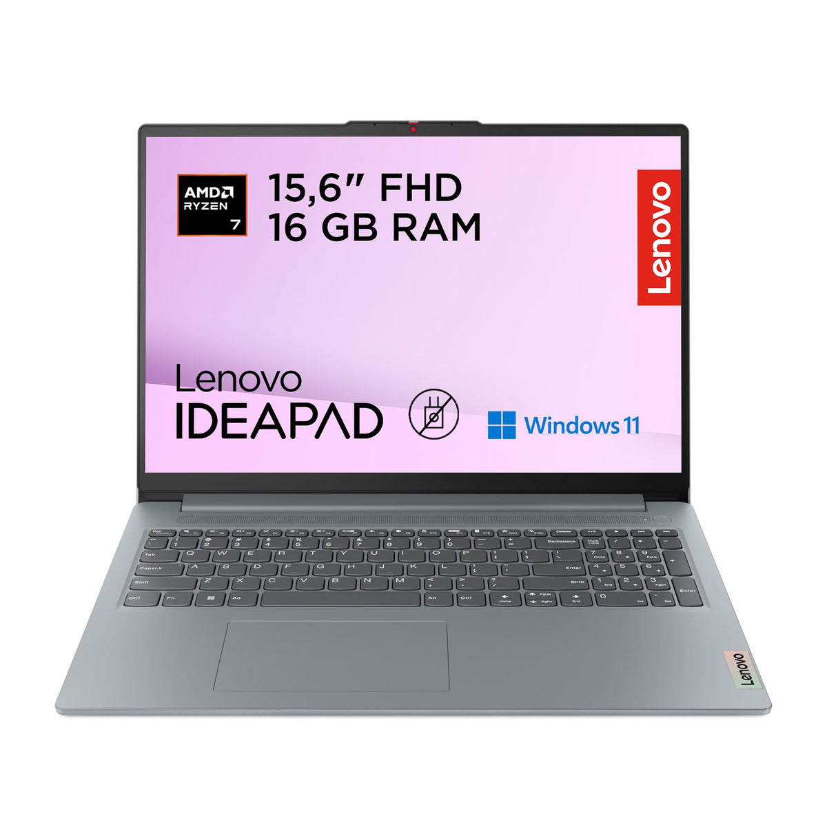 Lenovo IdeaPad Slim 3 Notebook 15" IPS, Intel Core 5 320, RAM 16GB, 512GB SSD, Windows 11 Home, WiFi 6, Laptop per Casa, Ufficio, Studio, Multitasking, Uso Quotidiano - Caricatore non incluso
